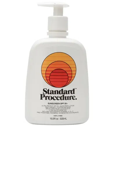 Standard Procedure Spf 50+ 500ml Sunscreen In N,a