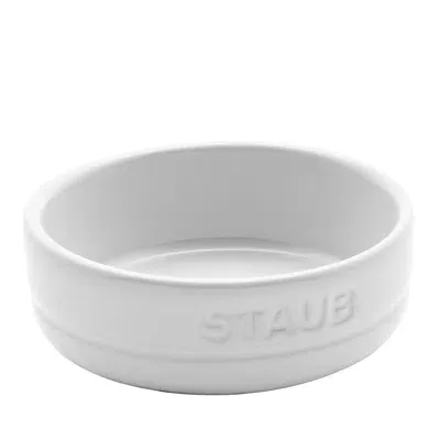 Staub Ceramic Dinnerware Condiment Dish, Set Of 4 In White