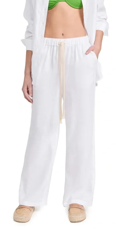 Staud Alize Pants White