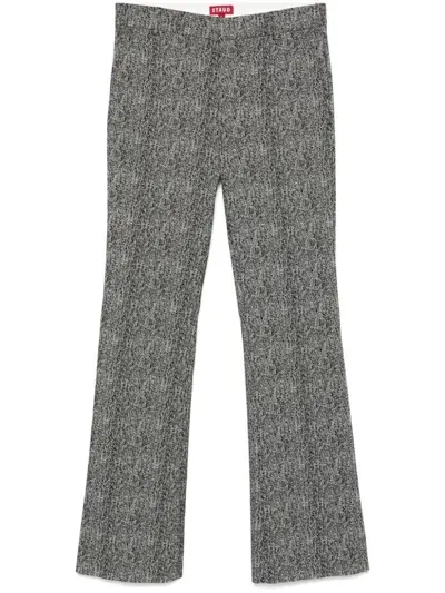 Staud Kat Trousers In Gray