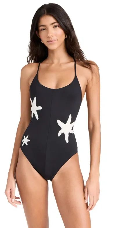 Staud Nahla One Piece Black