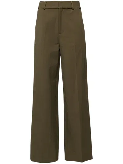 Staud Prince Trousers In Green