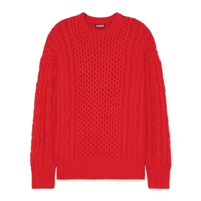 Staud Tracy Sweater In Rot