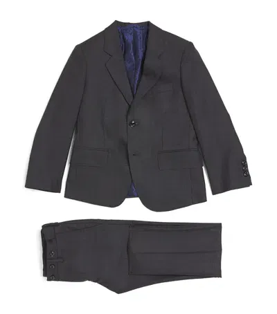 Stefano Ricci Kids' Wool 2-piece Suit In Grey