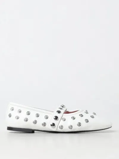 Stella Mccartney Ballet Flats  Woman Color White In Weiss