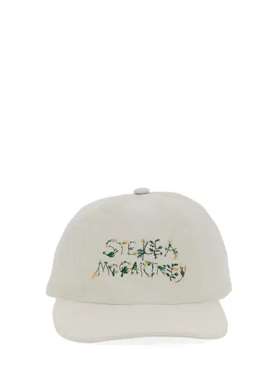 Stella Mccartney Baseball Cap In White