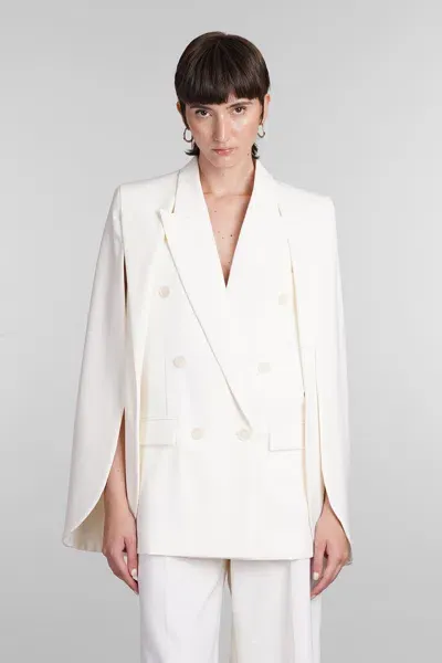 Stella Mccartney Blazer In Beige Wool