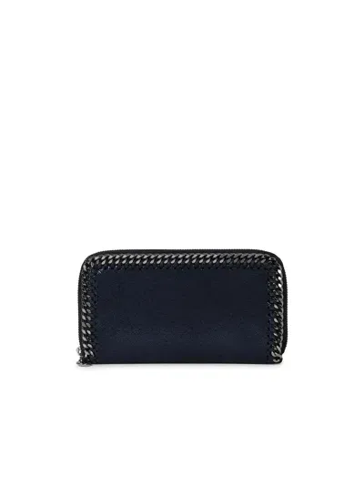 Stella Mccartney Blue Recycled Polyester Wallet