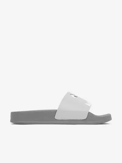 Stella Mccartney Kids Boys Grey Shark Sliders