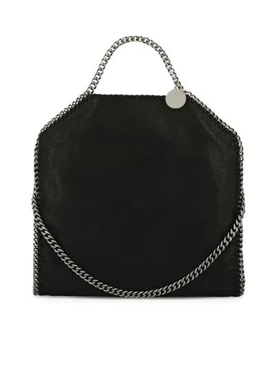 Stella Mccartney Chain Strap Tote In Black