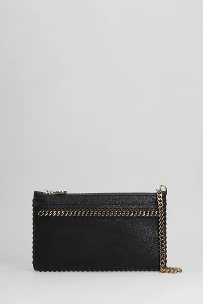 Stella Mccartney Falabella Clutch Clutch In Black Polyester