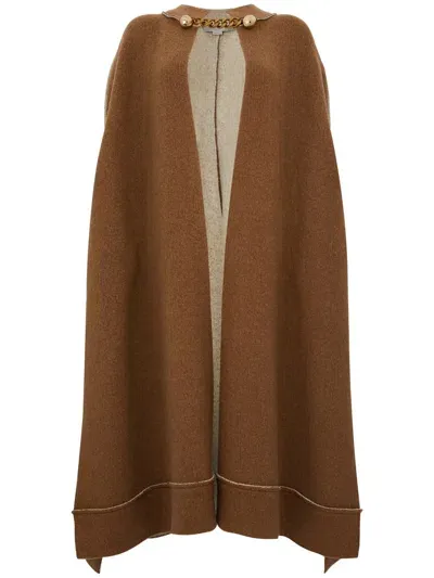 Stella Mccartney Coats Multicolour In Beige