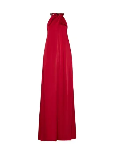 Stella Mccartney Dress In Scarlet Red