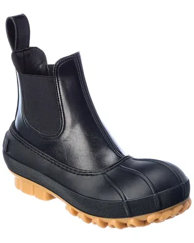 Stella Mccartney Duck City Chelsea Boot In Black