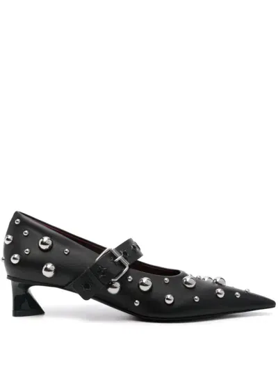 Stella Mccartney Elsa Studded Pumps In Black