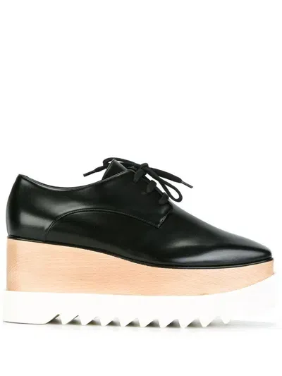 Stella Mccartney Elyse Platform Shoes In Black