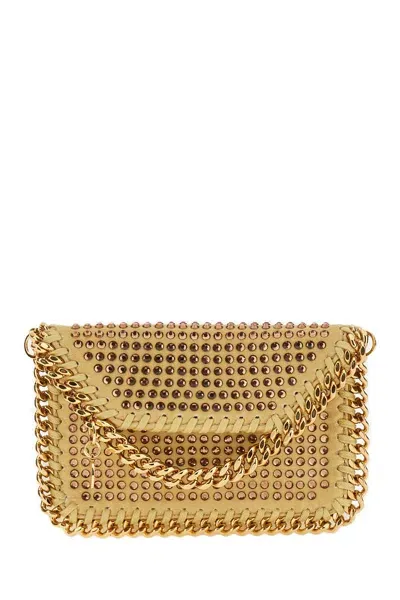 Stella Mccartney Embellished Polyester Falabella Card Holder In 2502