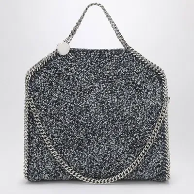 Stella Mccartney Falabella Bouclé Mélange Bag In Blue