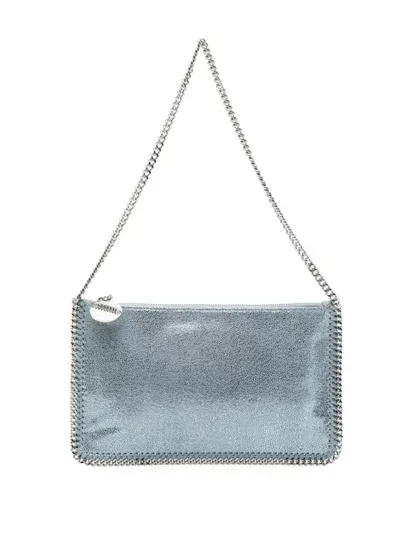 Stella Mccartney Falabella Clutch In Blue