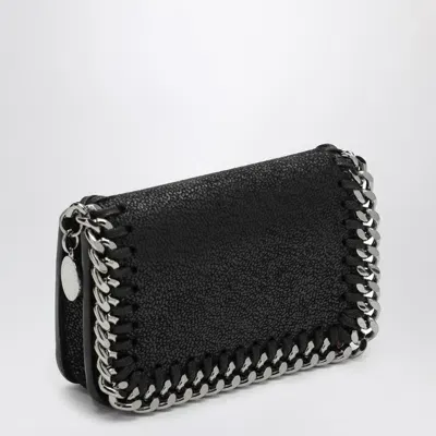 Stella Mccartney Falabella Flap Card Holder Black