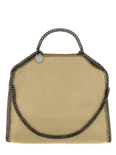 Stella Mccartney Falabella 3chain Tote Bag In Beige