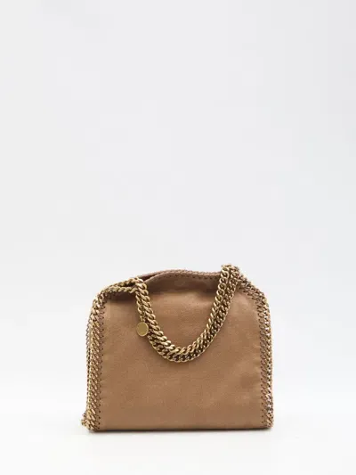 Stella Mccartney Falabella Mini Tote Bag In Brown