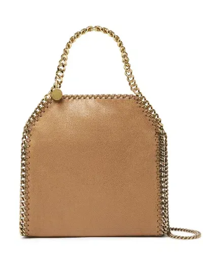 Stella Mccartney Falabella Mini Tote Bag In Neutrals