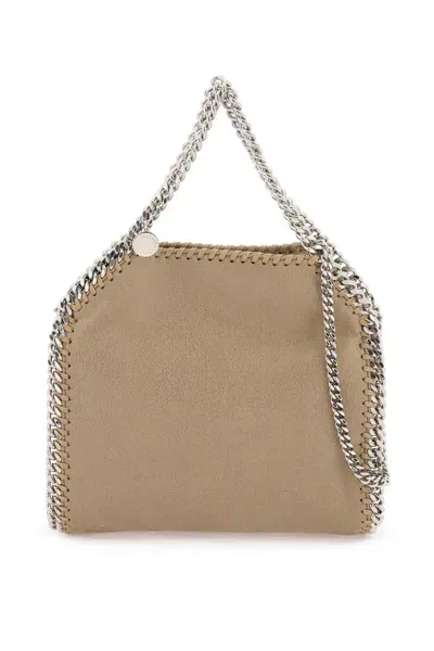 Stella Mccartney Falabella Mini Tote Bag In Toffee