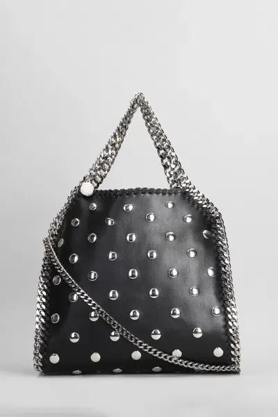 Stella Mccartney Falabella Shoulder Bag In Black Polyester