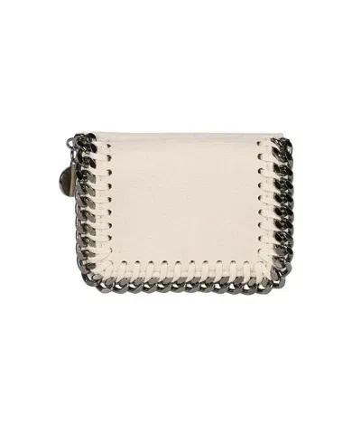 Stella Mccartney Falabella Small Wallet In White