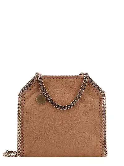 Stella Mccartney Falabella Tiny Mini Bag In Brown