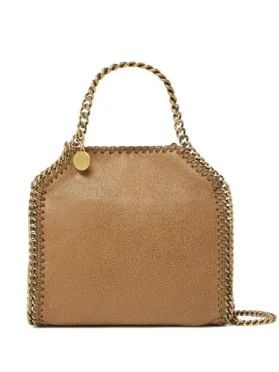 Stella Mccartney Falabella Tiny Mini Bag In Brown