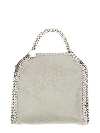 Stella Mccartney Falabella Tiny Mini Tote In Grey