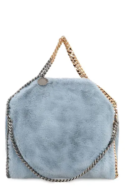 Stella Mccartney Falabella Tote Bag In Light Blue