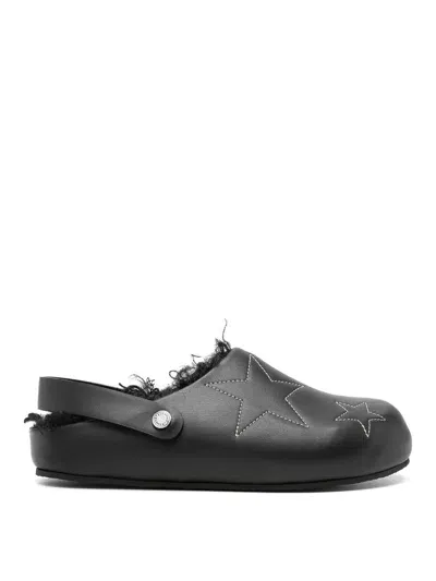 Stella Mccartney Elyse Slippers In Black