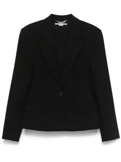 Stella Mccartney Flared Jacket In Black  