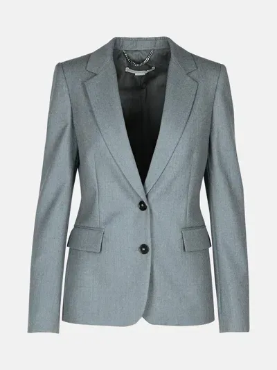 Stella Mccartney Grey Wool Blazer