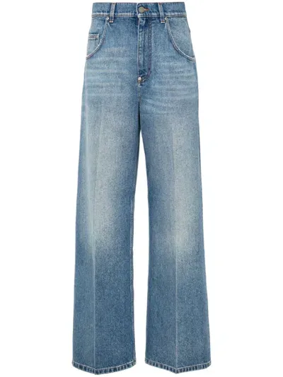 Stella Mccartney High-rise Jeans In Blue