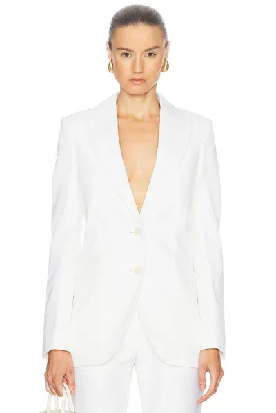 Stella Mccartney Iconic Fitted Jacket In Cream