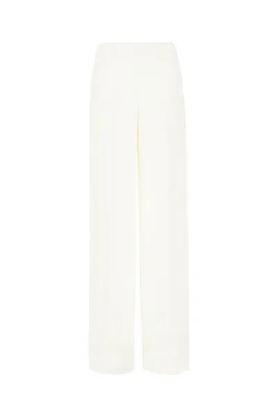 Stella Mccartney Ivory Stretch Viscose Pants In 9200