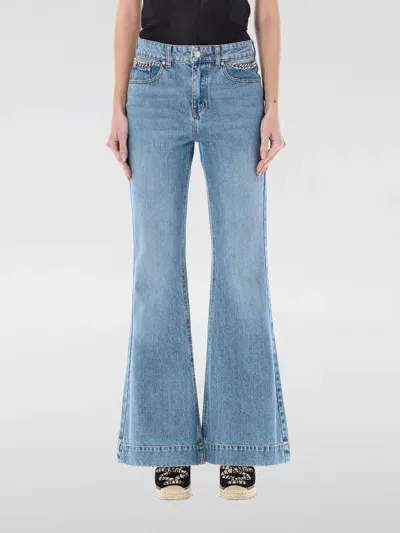 Stella Mccartney Jeans  Woman Color Blue