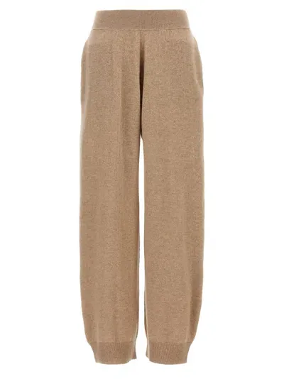 Stella Mccartney Knitted Pants In Beige