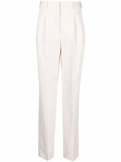 Stella Mccartney Lara Tailored Trousers In Neutrals