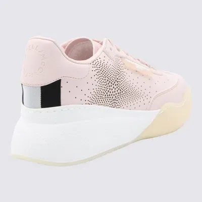 Stella Mccartney Light Pink Faux Leather Sneakers In Ballet Pink