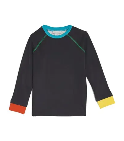 Stella Mccartney Kids' Snow T-shirt In Black