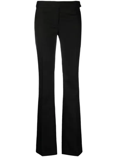 Stella Mccartney Low-rise Slim Trousers In Black