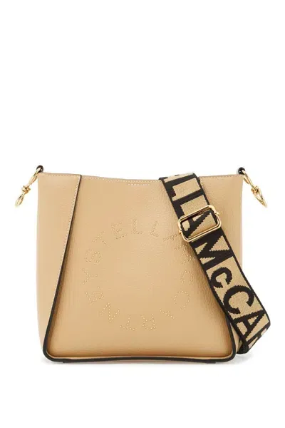 Stella Mccartney Mccartney Logo Shoulder Bag In Neutrals