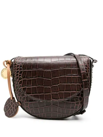 Stella Mccartney Medium Frayme Bags In Brown