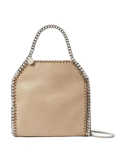 Stella Mccartney Mini Falabella Tote Bag In Beige