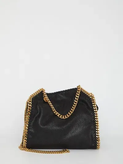 Stella Mccartney Mini Falabella Tote Bag In Black